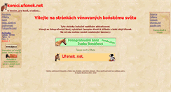 Desktop Screenshot of konici.ufonek.net